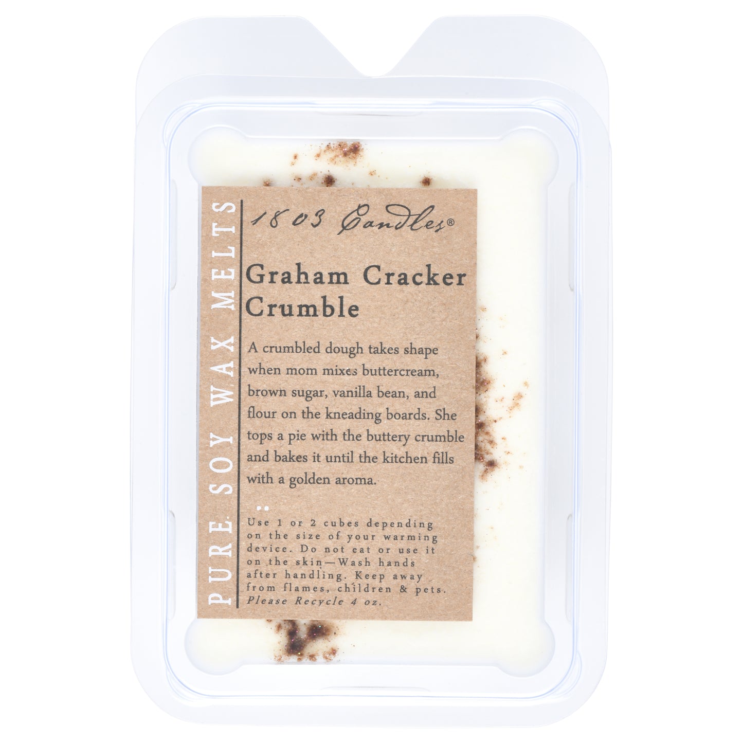 1803 Graham Cracker Crumble Candle 14oz