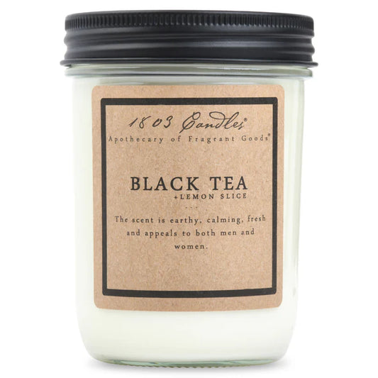 I803 Black Tea & Lemon Slice Candle 14oz. Jar Candle