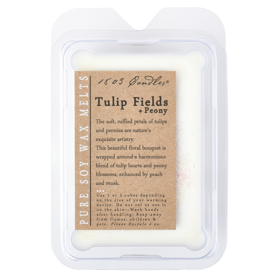 Tulip Fields + Peony Soy Candle