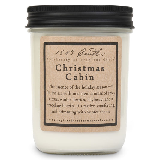 Christmas Cabin Candle