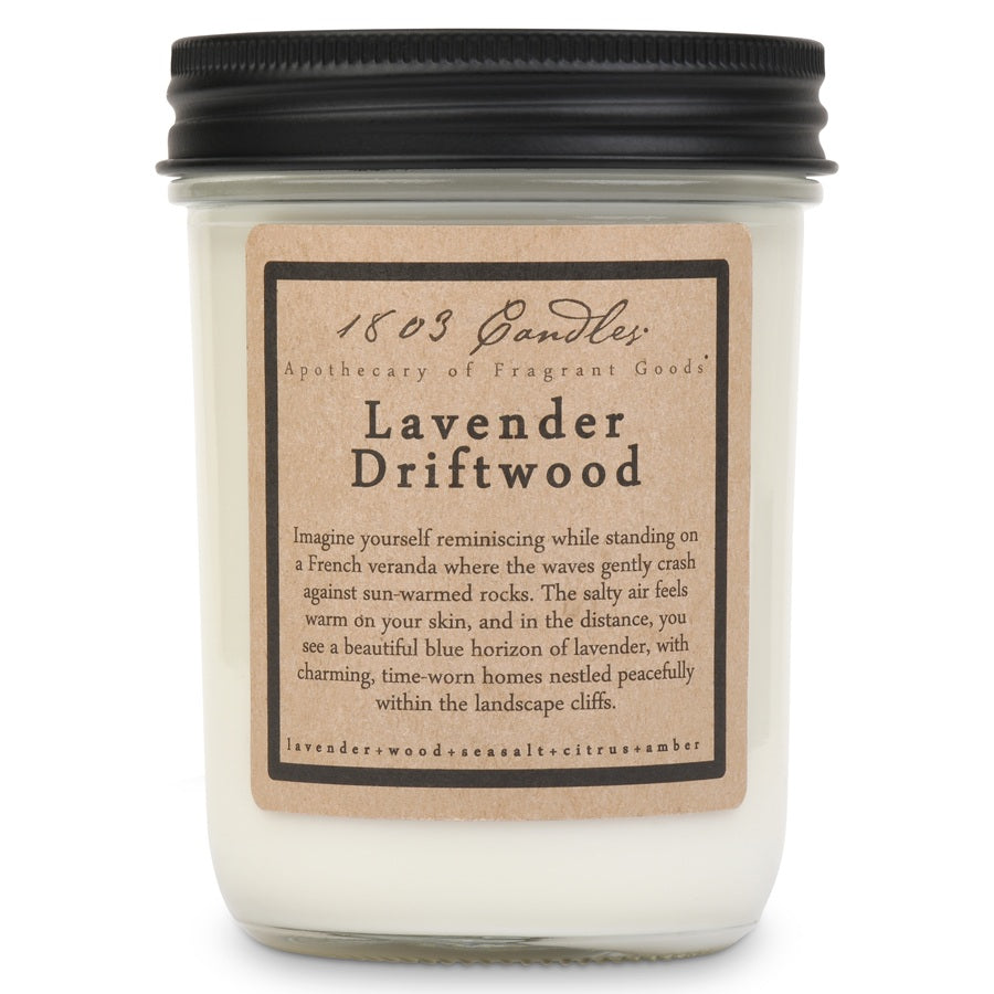 1803 Lavender Driftwood Candle