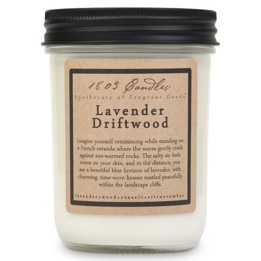 1803 Lavender Driftwood Candle