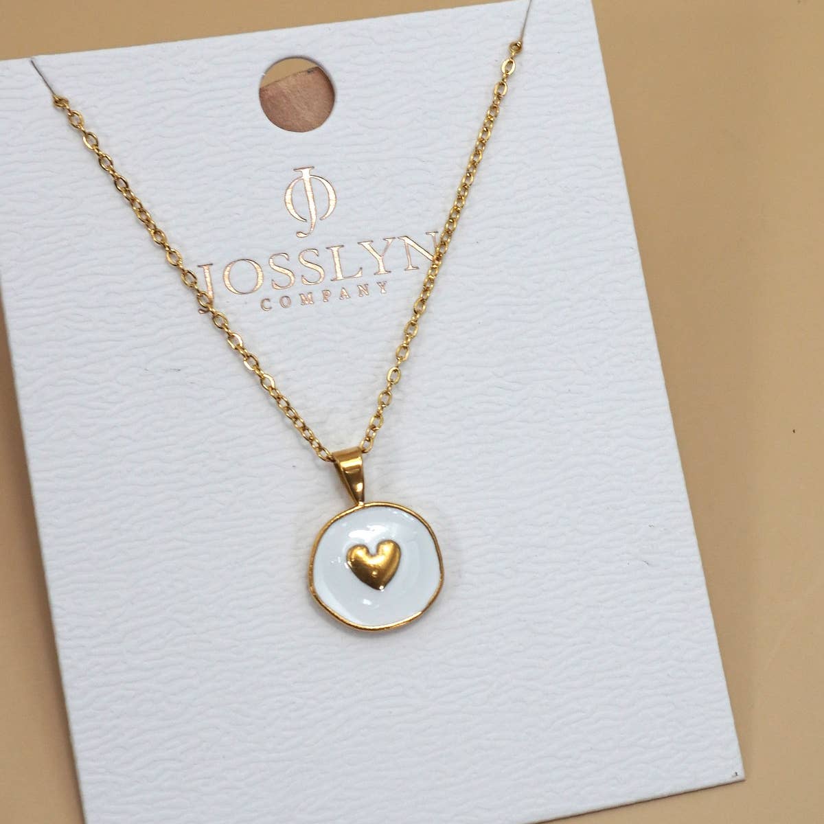 18K Stainless Steel Tarnish Free Cross Necklace