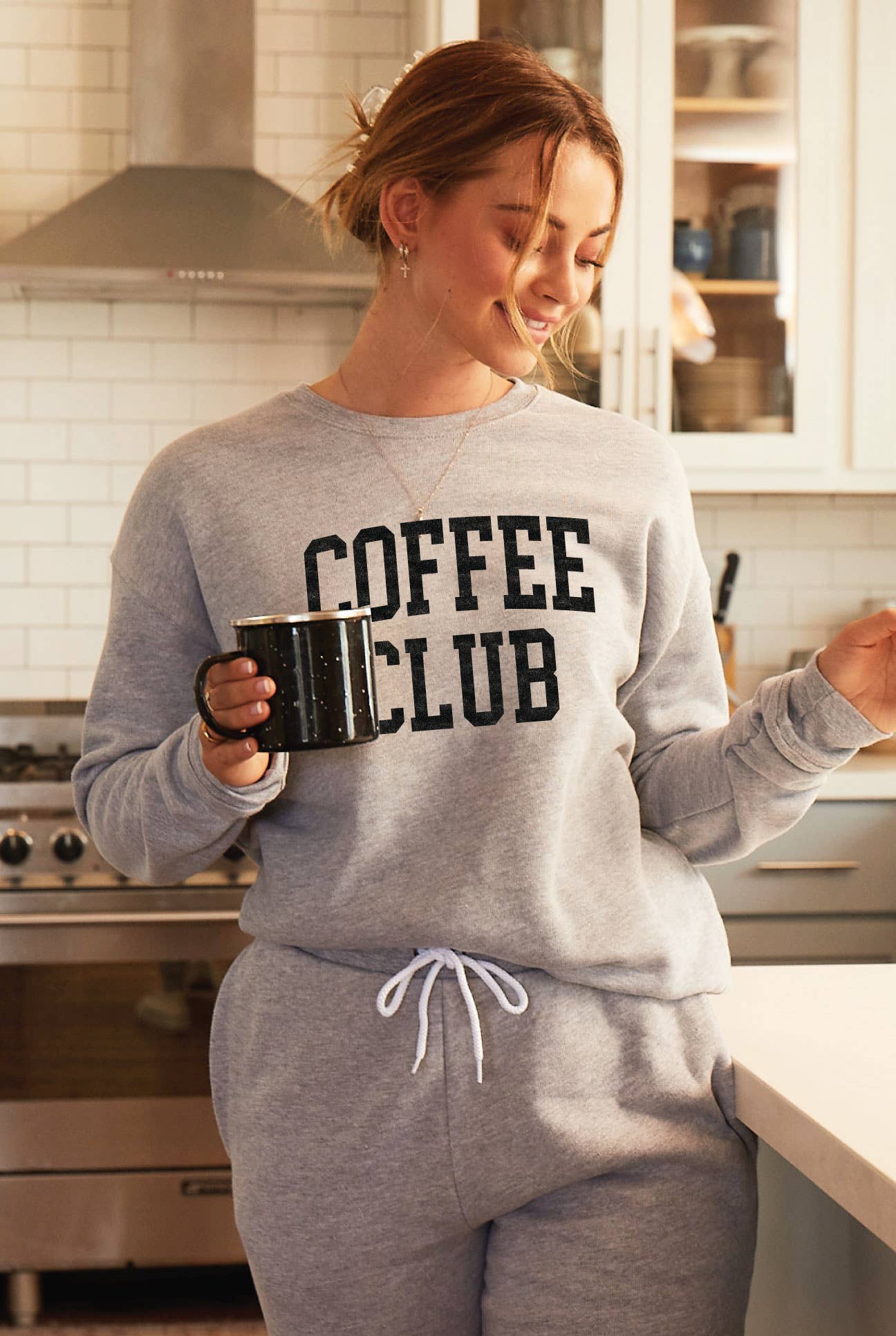 COFFEE CLUB Graphic Sweatshirt