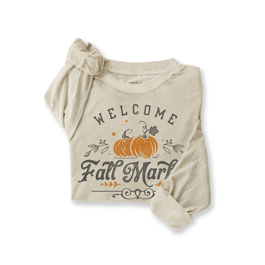 WELCOME FALL MARKET MINERAL GRAPHIC Mineral Oatmeal