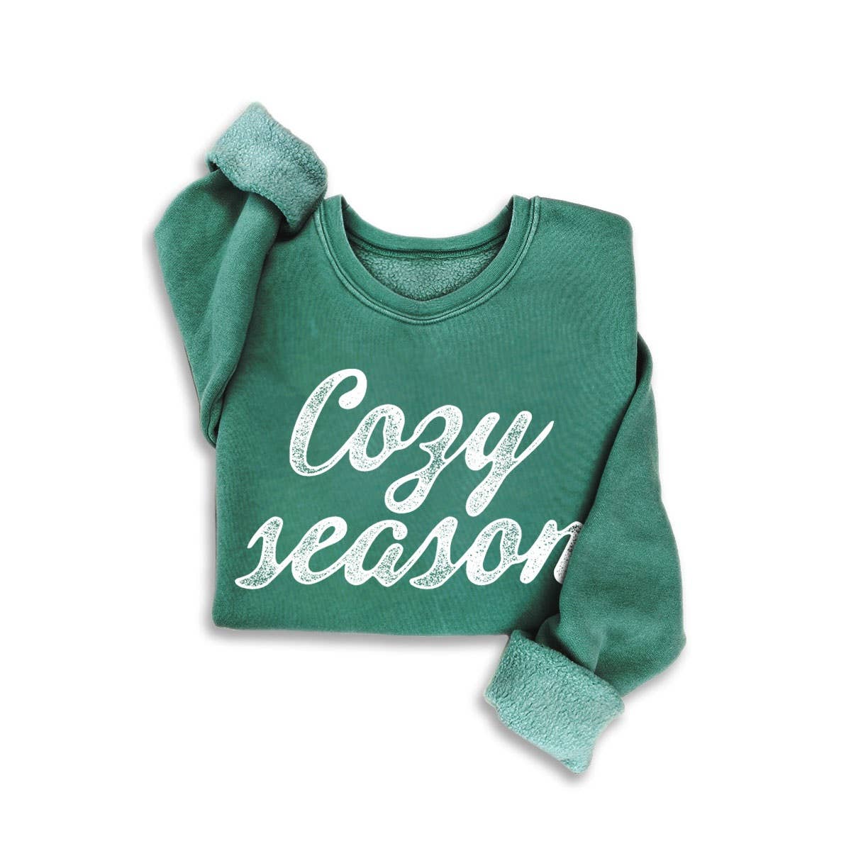 COZY SEASON MINERAL SWEATSHIRT MINERAL DUSTY GREEN