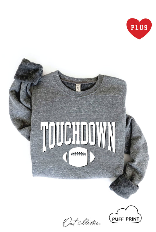 PLUS TOUCHDOWN PUFF Plus Graphic Sweatshirt
