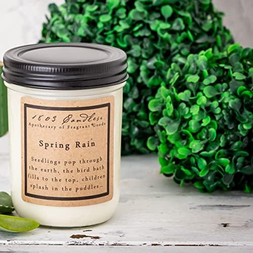 1803 Spring Rain 14oz. Jar Candle