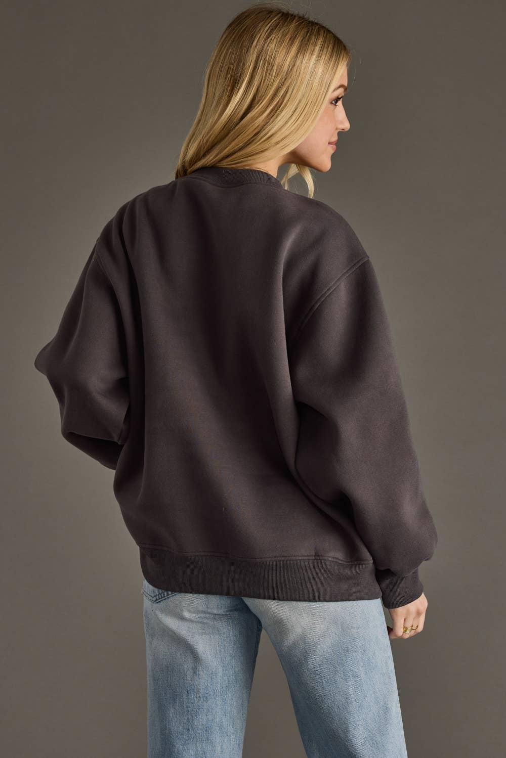 Dark Gray & White Midwest Sweatshirt