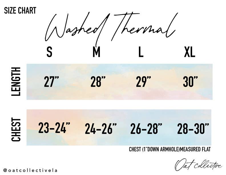 COFFEE WEATHER Thermal Vintage Pullover