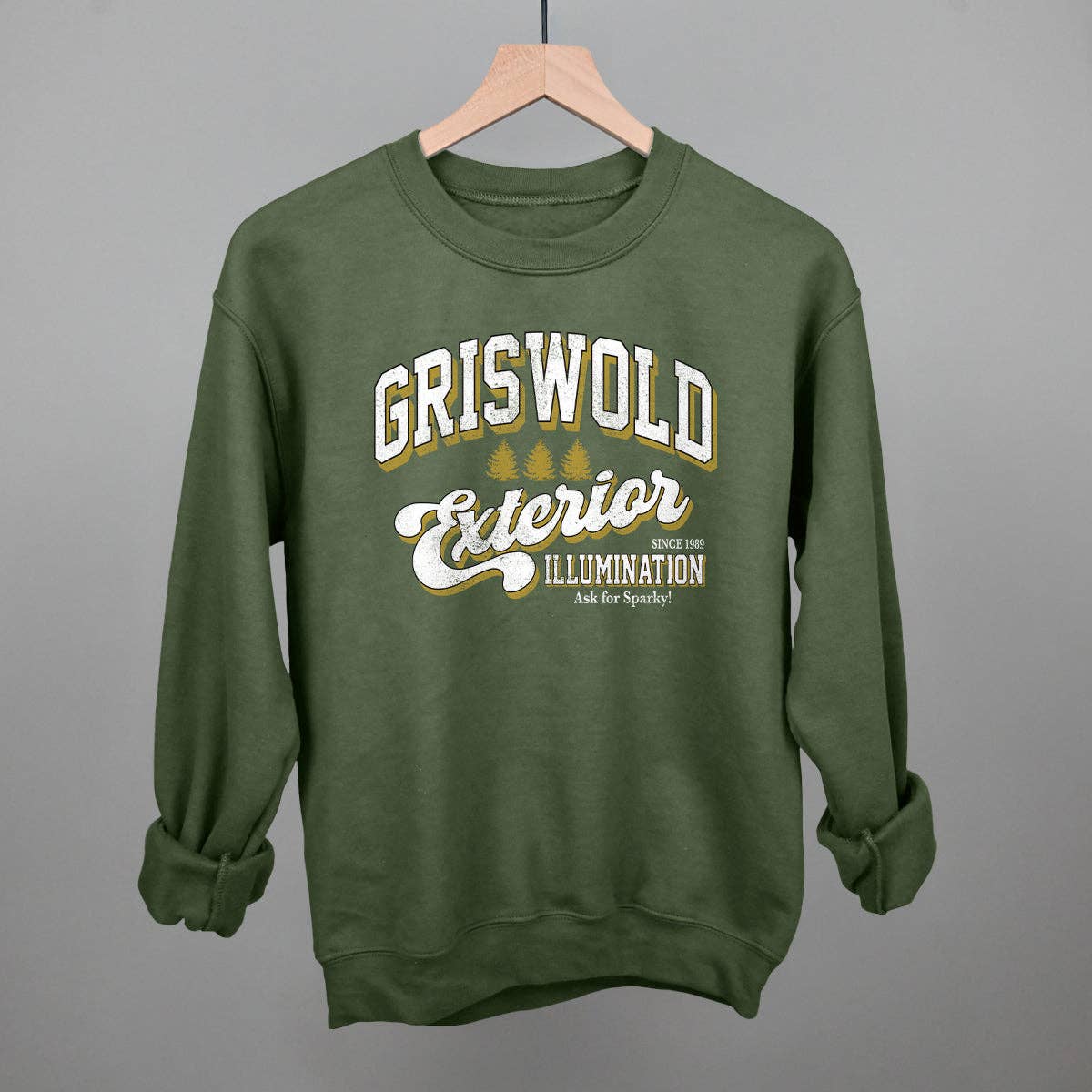 Griswold Exterior Military Green Sweatshirt