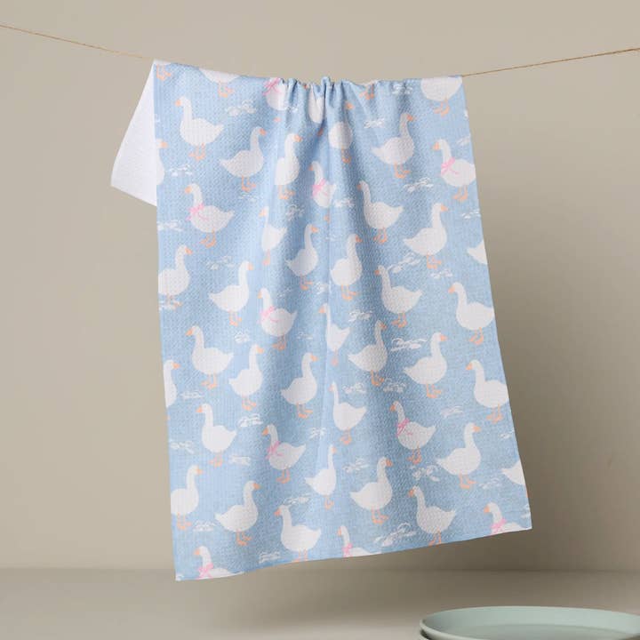 Duck Trail Tea Towel