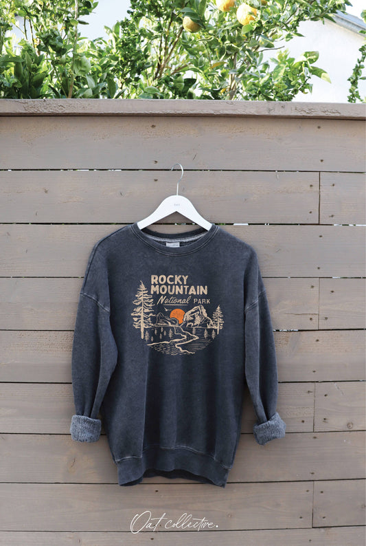ROCKY MOUNTAIN  Mineral Graphic Sweatshirt