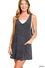 Adjustable strap overall dress