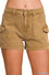 Utility pocket denim shorts