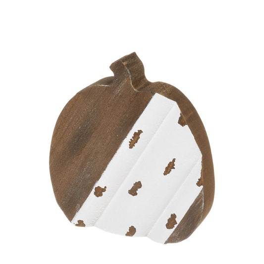 Medium wood/ chippy pumpkin