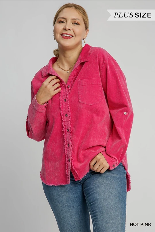 Plus Size Button Down