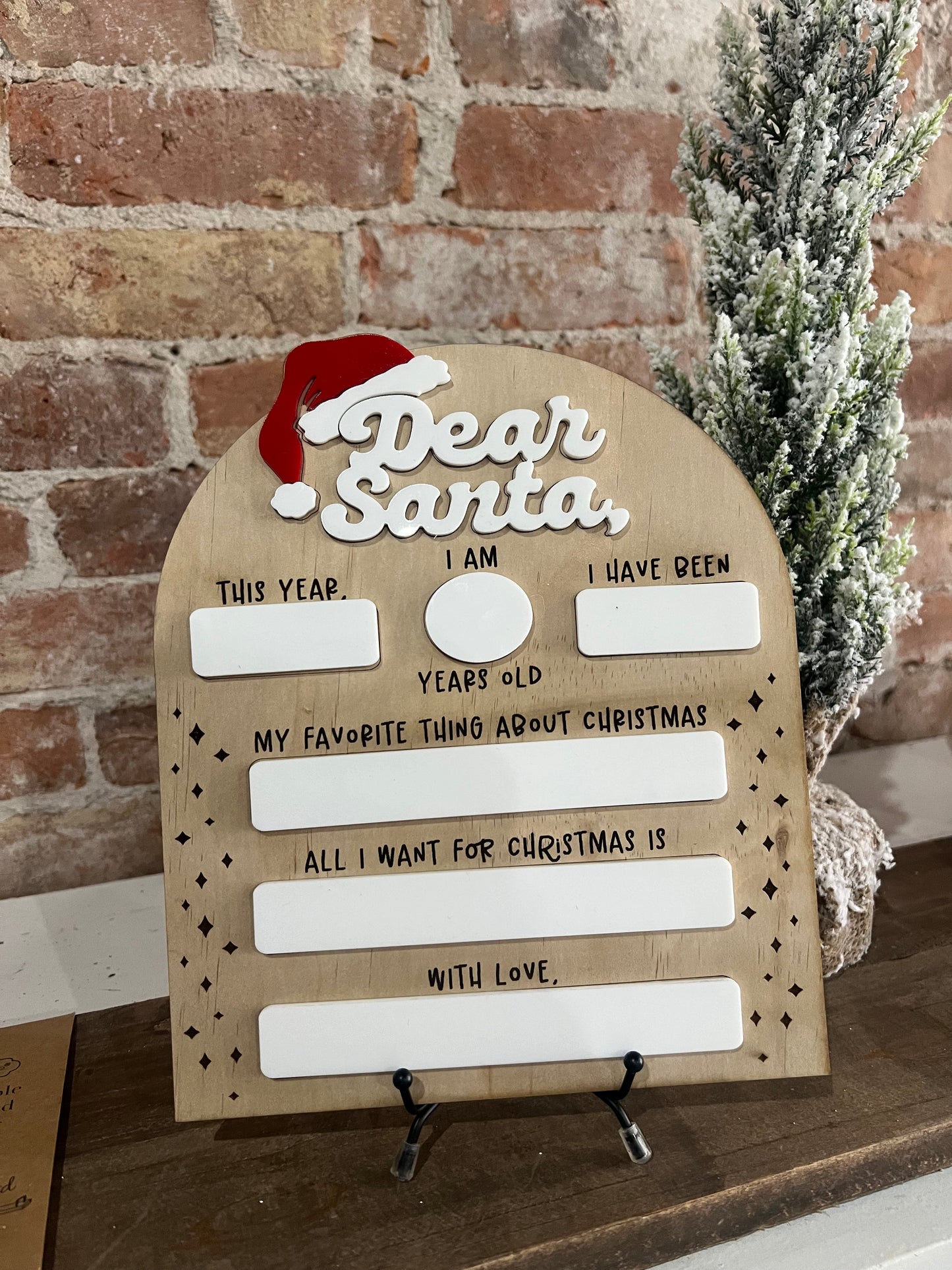 Reusable Dear Santa Boards