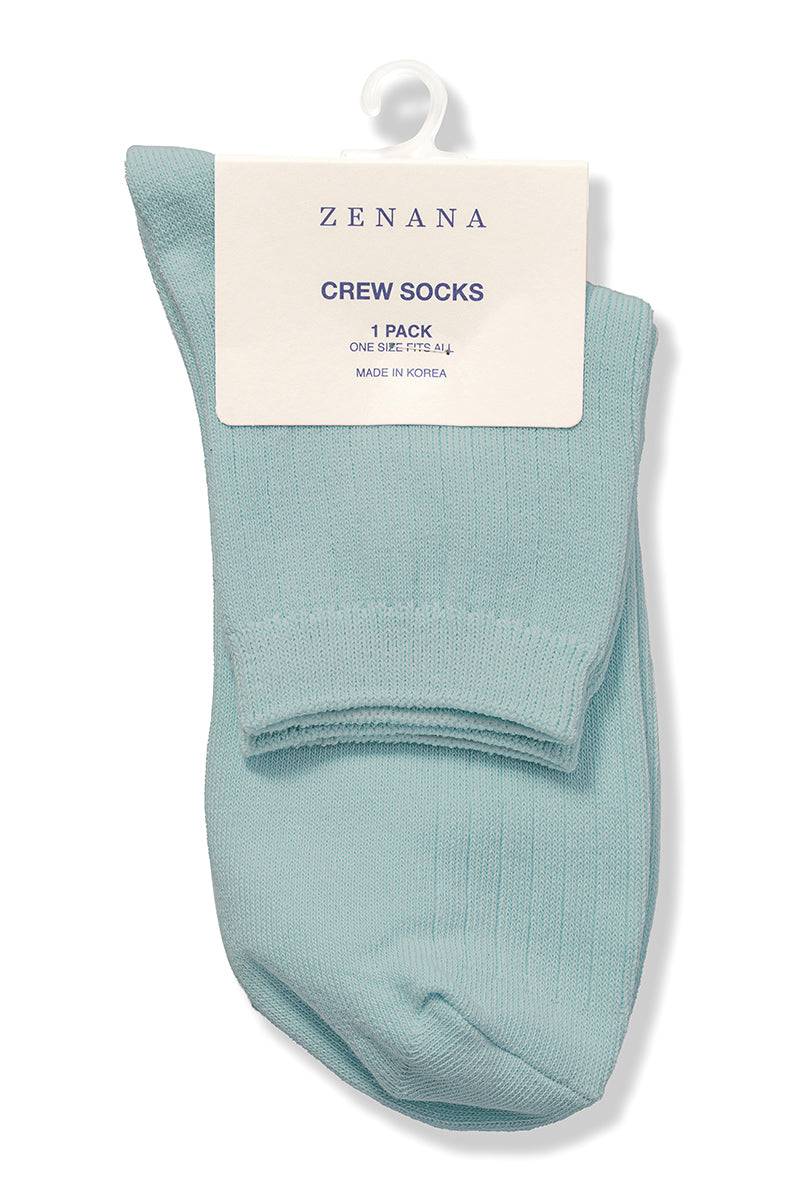 Cotton Crew Sock