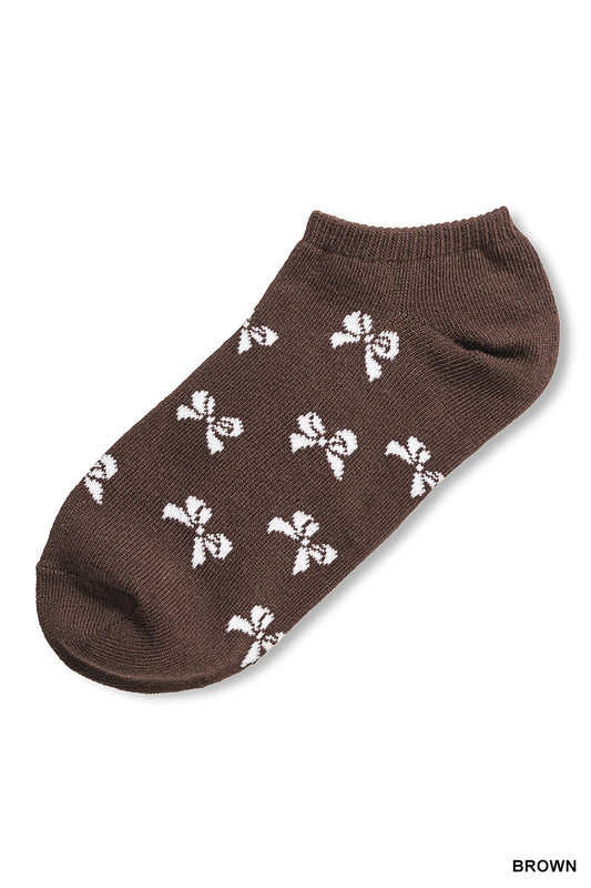 Ribbon Printed Socks