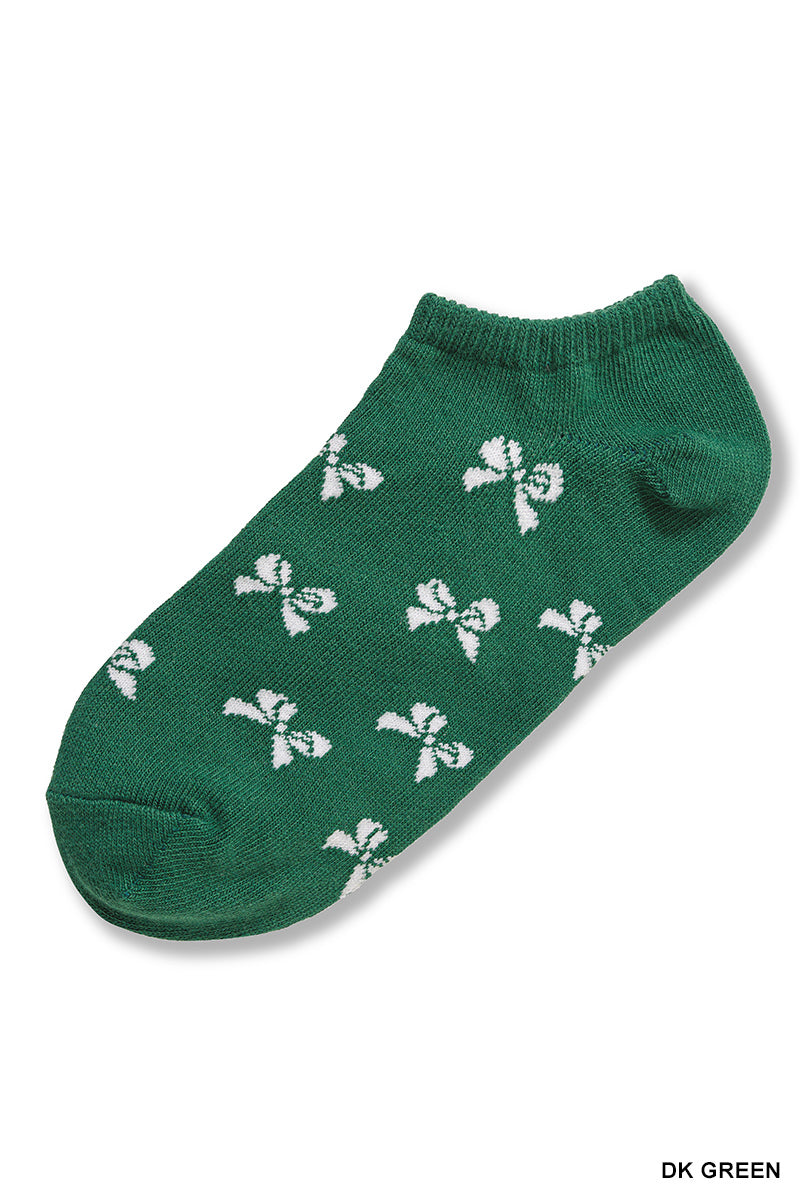 Ribbon Printed Socks