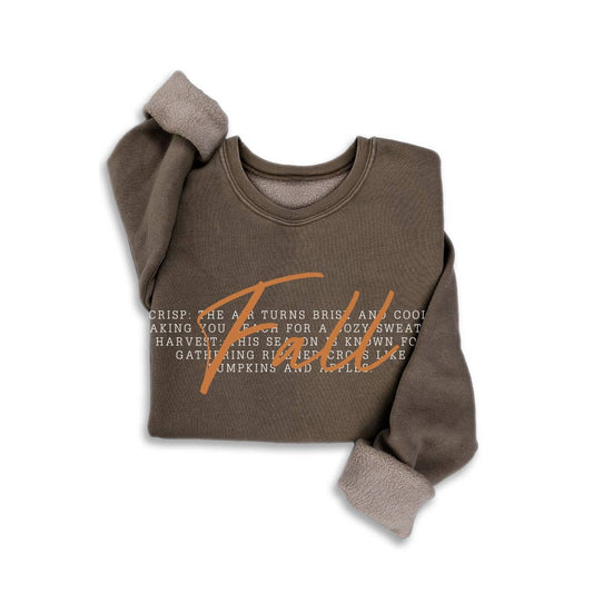 Fall Mineral Sweatshirts