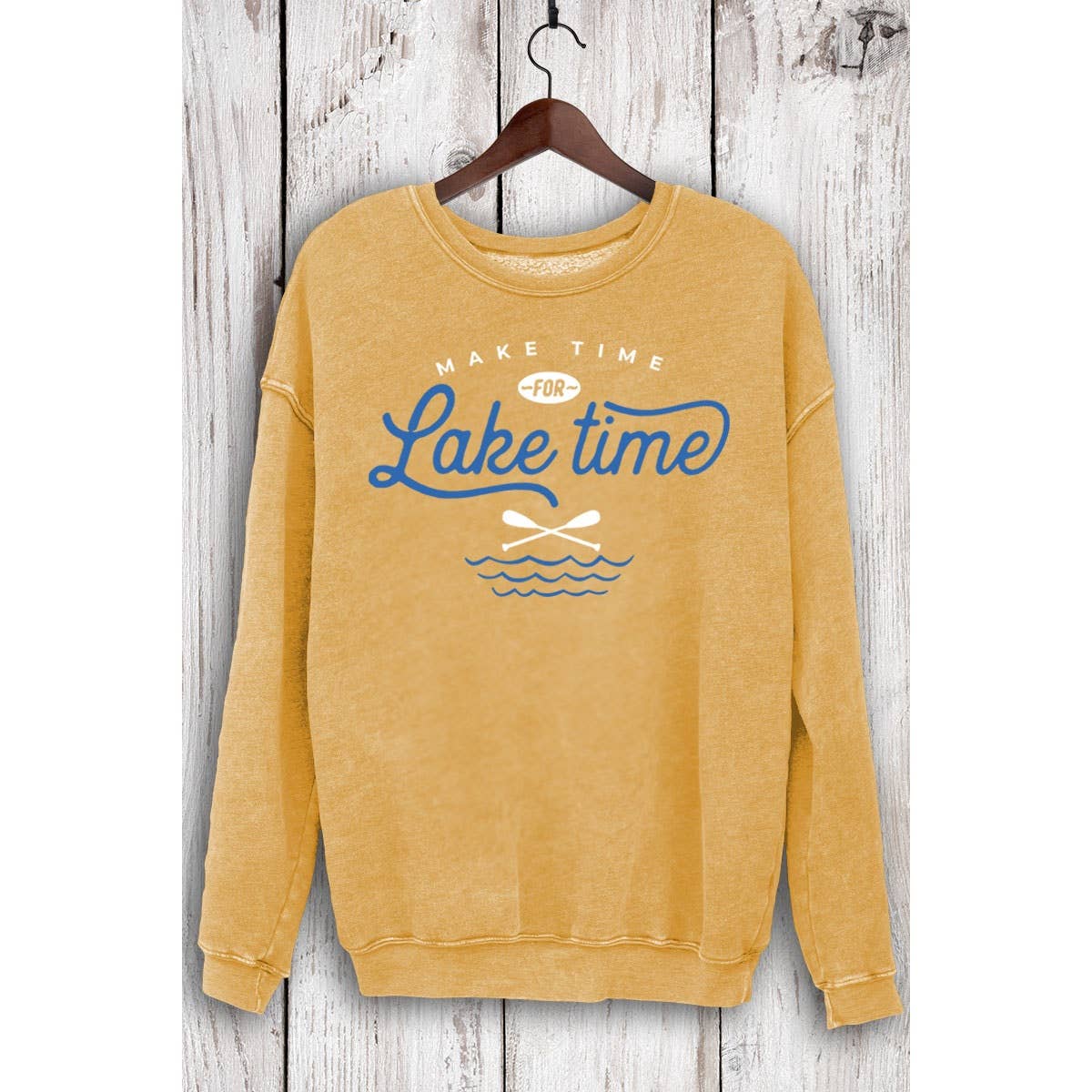 Make Time For Lake Time Mineral Sweatshirts