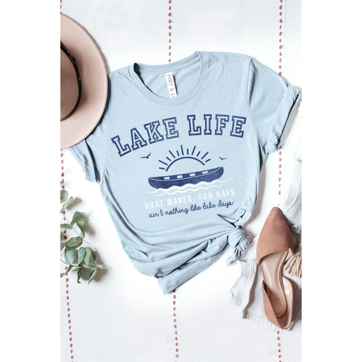 Lake Life Washed Graphic Tee