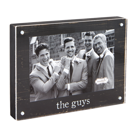 THE GUYS ACRYLIC WOOD FRAME