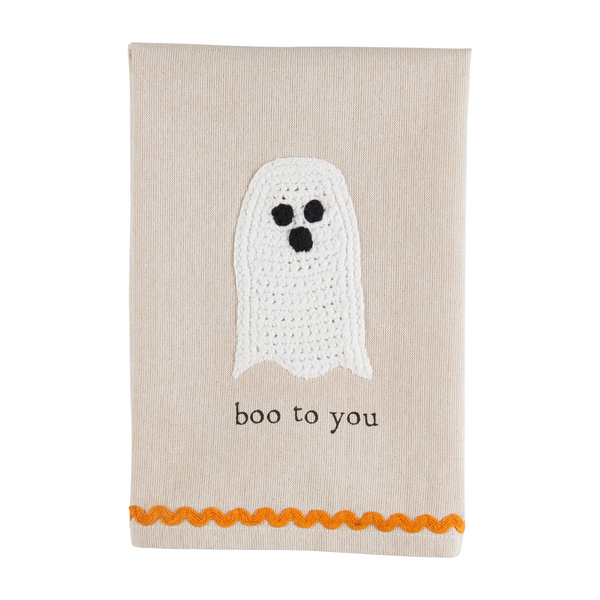 Boo To You Crochet Towel Boo To You Crochet Towel