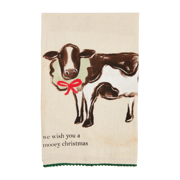 SHEEP CHRISTMAS FARM TOWEL