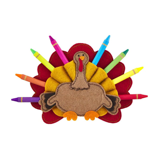 RED TURKEY CRAYON HOLDER