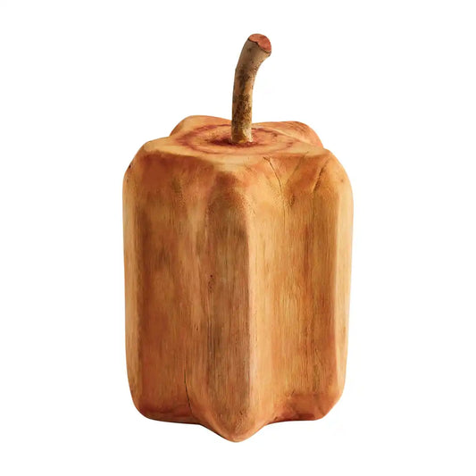 TALL CARVED DECORATIVE PUMPKIN