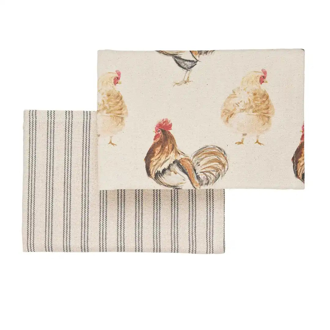 ROOSTER HAND TOWEL SET