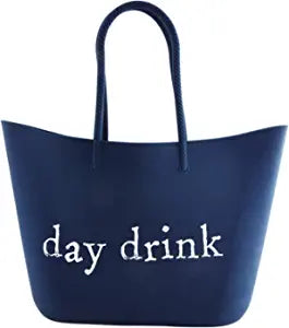 DAY DRINK LAKE SILICONE TOTE