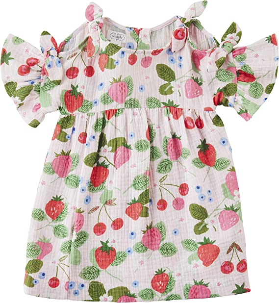 Berry Patch Bow Dress 1