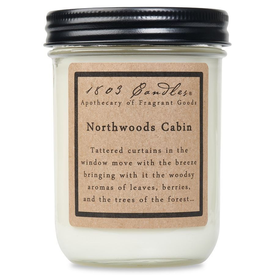 1803 Northwoods Cabin Candle 14oz.