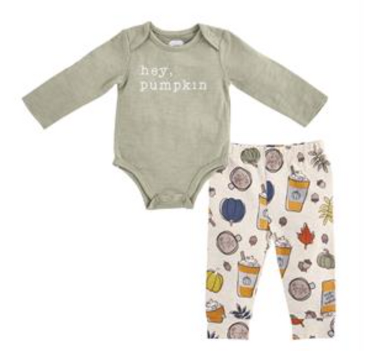 Pumpkin Spice Crawler Two-Piece Set