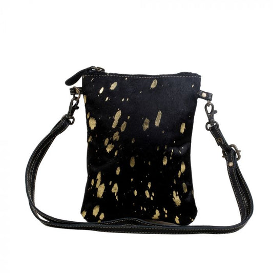 Myra Shimmer Timmer Hairon Bag