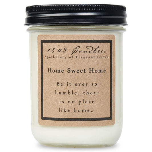 1803 Home Sweet Home Candle 14oz.