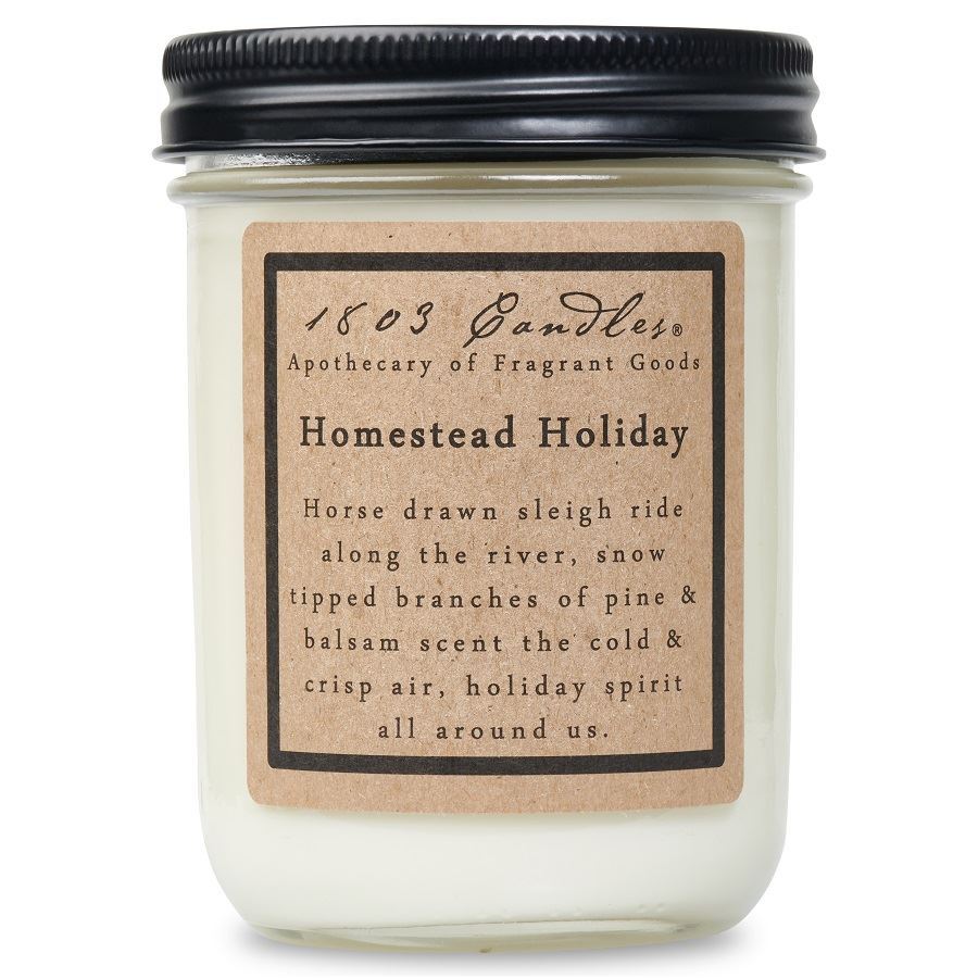 1803 Homestead Holiday Candle 14oz.