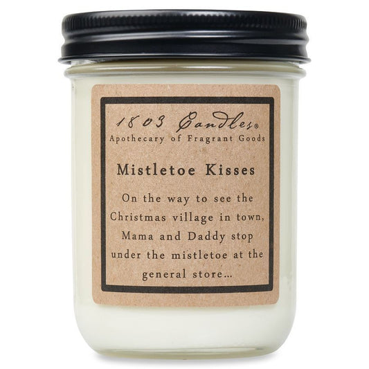 1803 Mistletoe Kisses Candle 14oz.