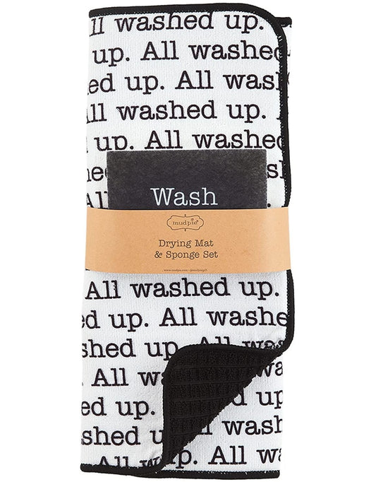 ALL WASHED DRYING MAT SET