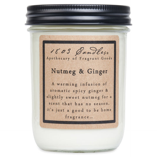 1803 Nutmeg & Ginger Candle 14oz.