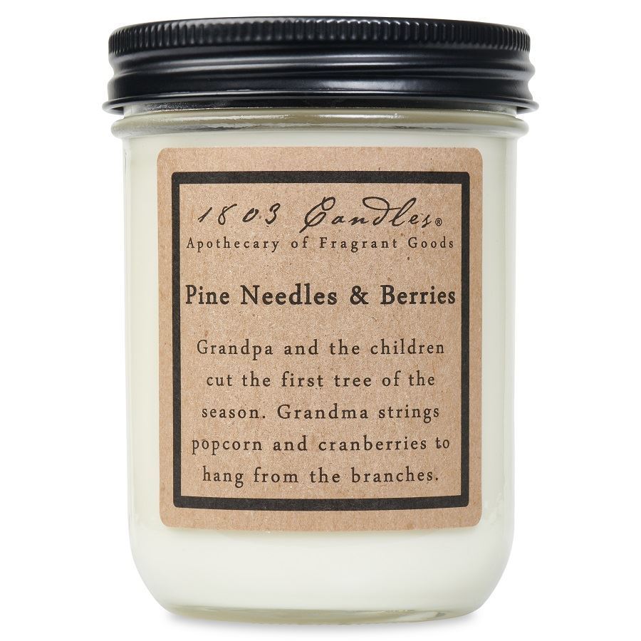 1803 Pine Needles & Berries Candle 14oz.