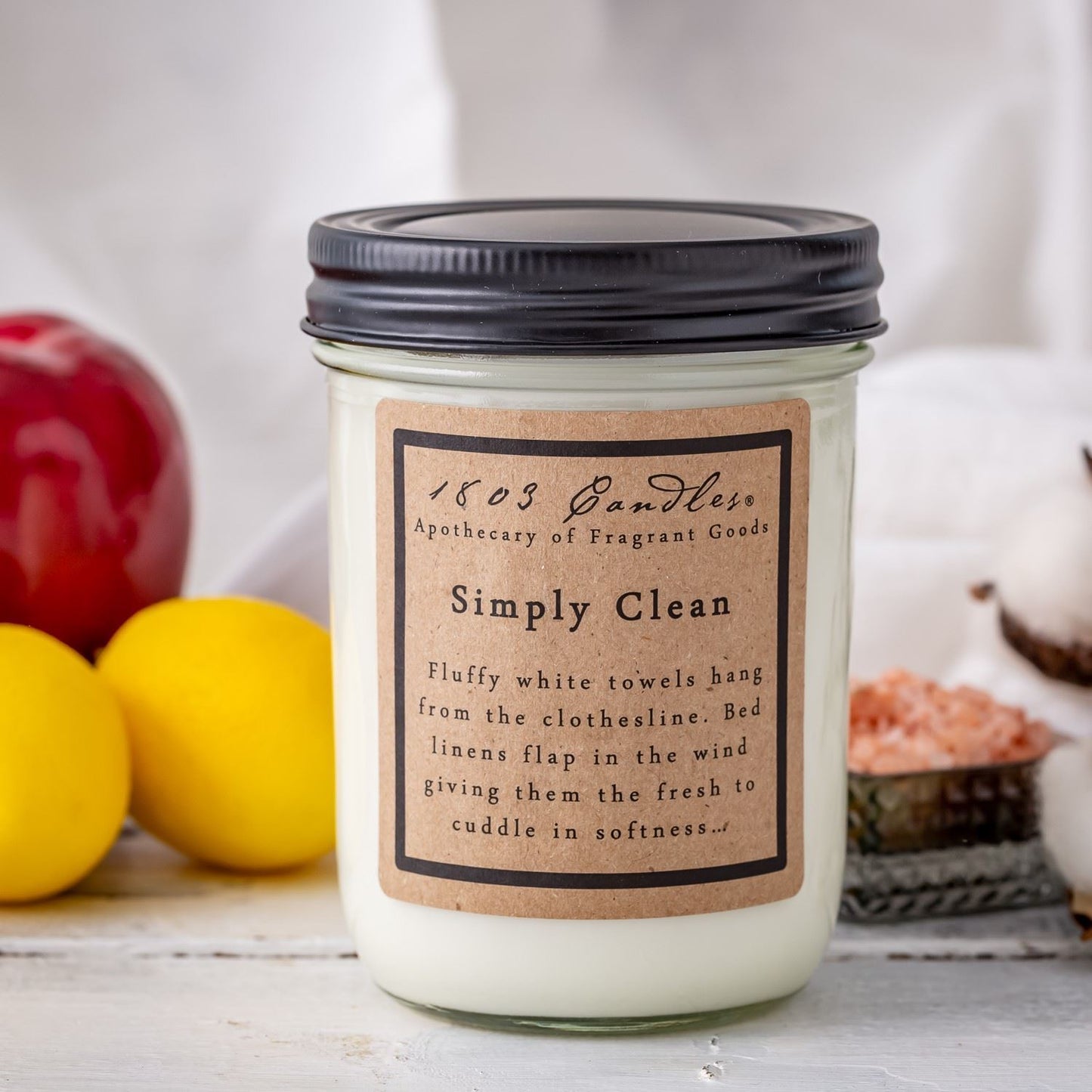 1803 Simply Clean Candle 14oz.